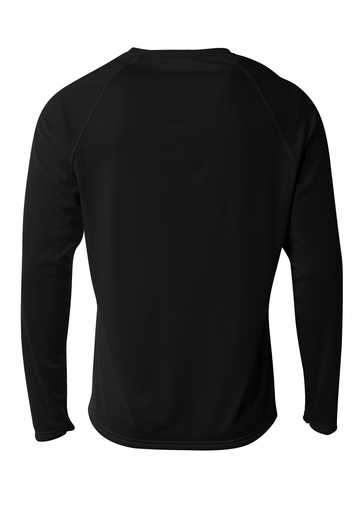 A4 Mens SureColor Long Sleeve Cationic Tee Mens Apparel Shirts & Tops