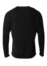 A4 Mens SureColor Long Sleeve Cationic Tee Mens Apparel Shirts & Tops