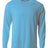 A4 Mens SureColor Long Sleeve Cationic Tee A4