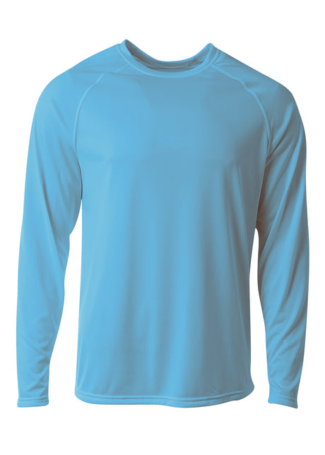 A4 Mens SureColor Long Sleeve Cationic Tee A4