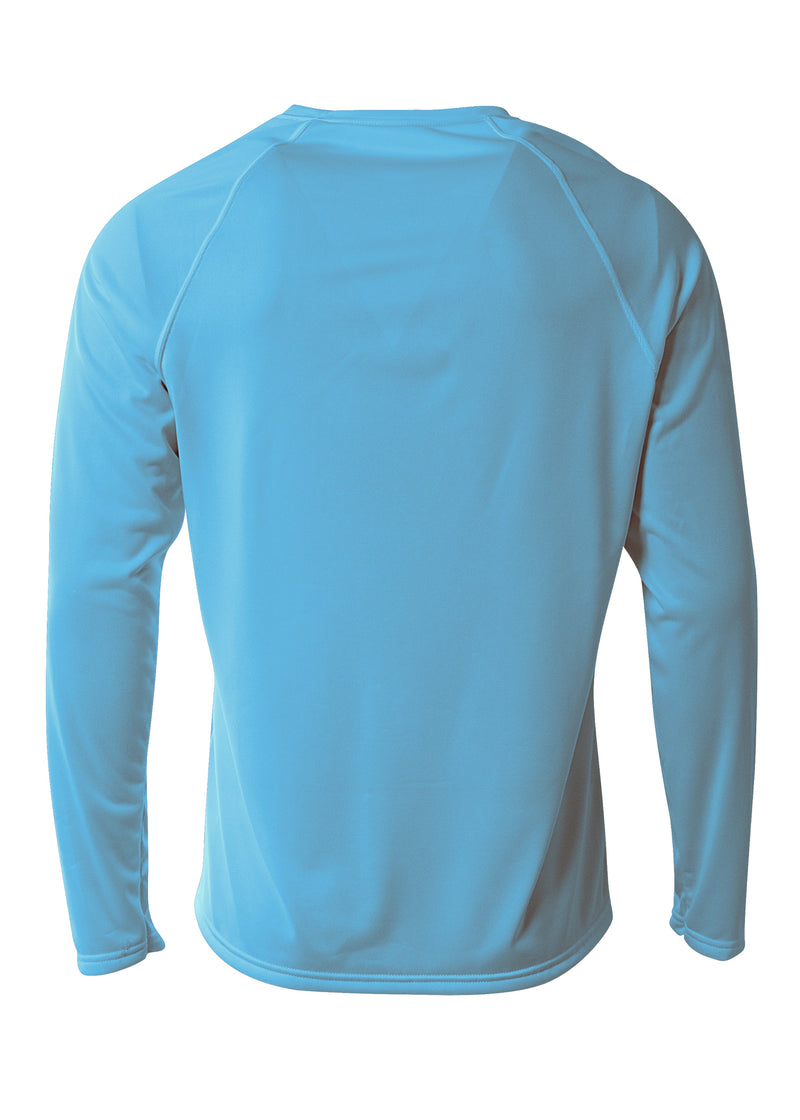A4 Mens SureColor Long Sleeve Cationic Tee