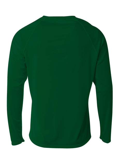 A4 Mens SureColor Long Sleeve Cationic Tee A4