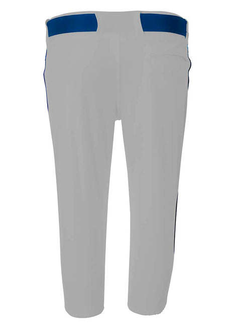 A4 Women's Softball Pants with Piping A4