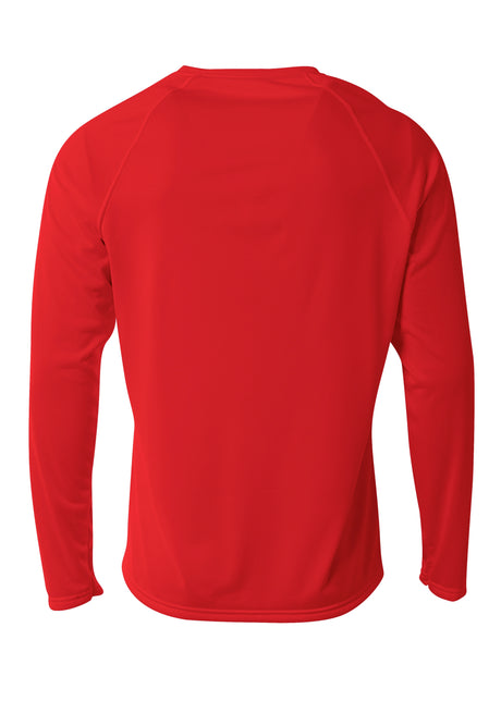 A4 Mens SureColor Long Sleeve Cationic Tee A4