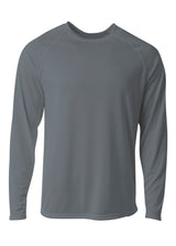 A4 Mens SureColor Long Sleeve Cationic Tee Mens Apparel Shirts & Tops