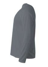 A4 Mens SureColor Long Sleeve Cationic Tee Mens Apparel Shirts & Tops