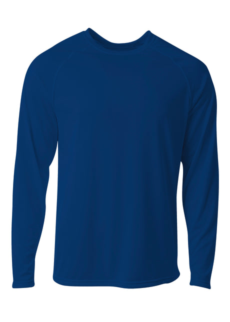 A4 Mens SureColor Long Sleeve Cationic Tee A4