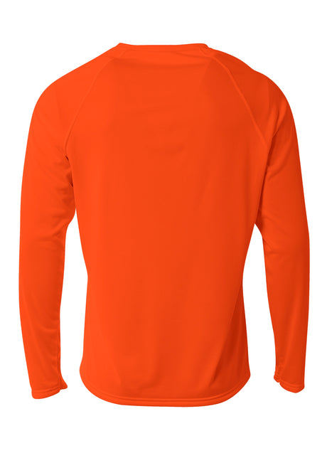 A4 Mens SureColor Long Sleeve Cationic Tee A4