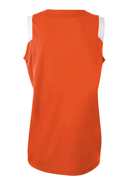A4 Womens Moisture Management V-Neck Muscle A4
