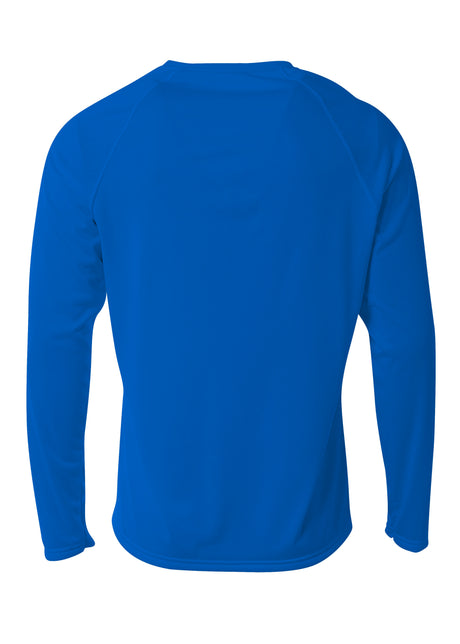 A4 Mens SureColor Long Sleeve Cationic Tee A4