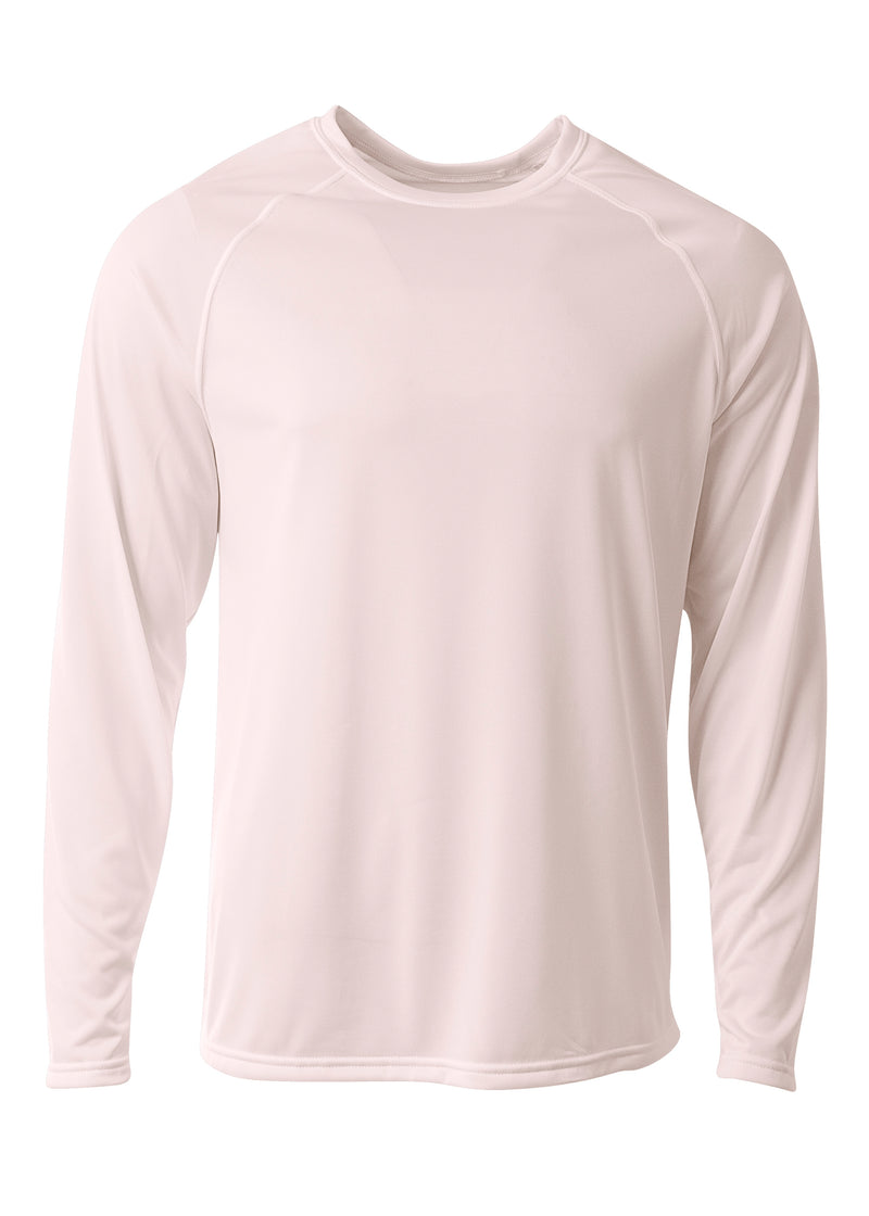 A4 Mens SureColor Long Sleeve Cationic Tee