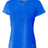 A4 Womens Short Sleeve V-Neck Bird's Eye Mesh Tee A4