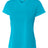 A4 Womens Short Sleeve V-Neck Bird's Eye Mesh Tee A4