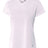 A4 Womens Short Sleeve V-Neck Bird's Eye Mesh Tee A4