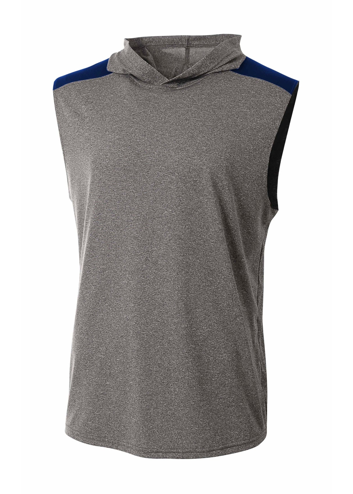 A4 Mens Tourney Sleeveless Hooded Tee A4
