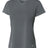 A4 Womens Short Sleeve V-Neck Bird's Eye Mesh Tee A4