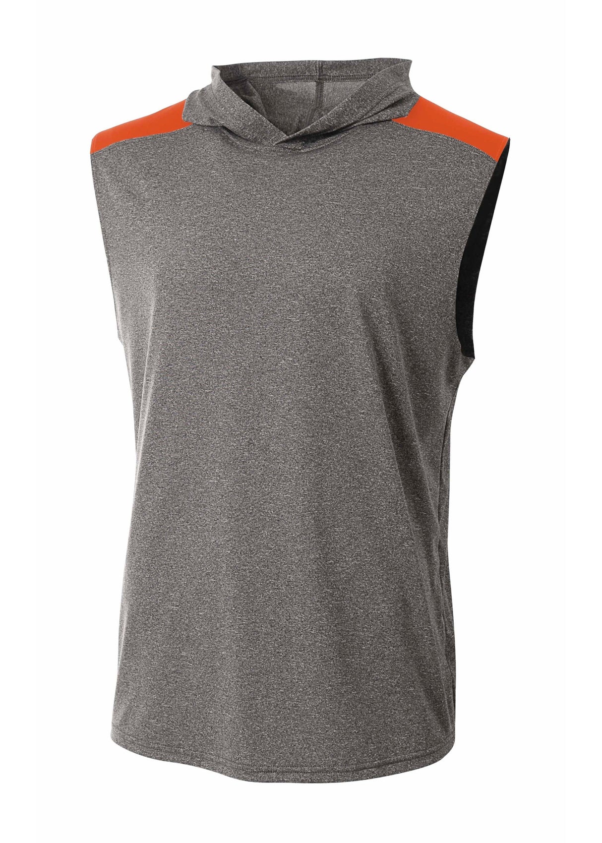 A4 Mens Tourney Sleeveless Hooded Tee A4