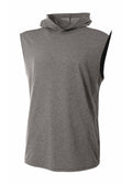 A4 Mens Tourney Sleeveless Hooded Tee A4