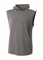 A4 Mens Tourney Sleeveless Hooded Tee A4