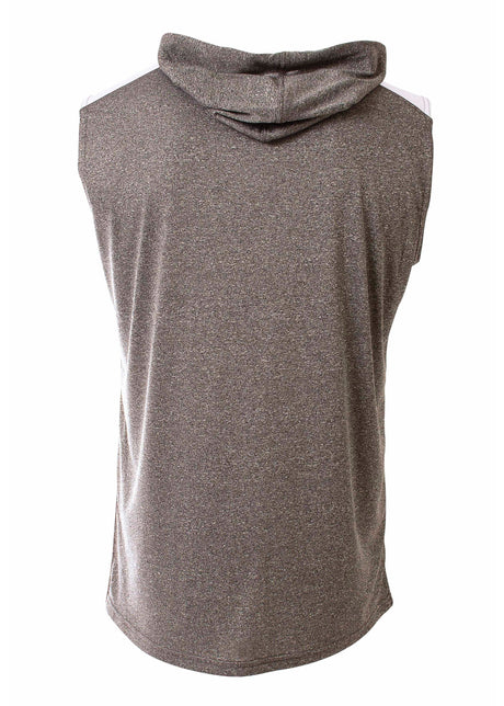A4 Mens Tourney Sleeveless Hooded Tee A4