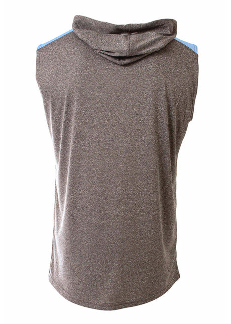 A4 Mens Tourney Sleeveless Hooded Tee A4