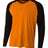 A4 Mens Long Sleeve Strike Raglan Tee A4