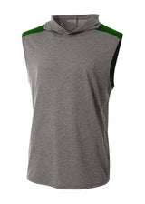 A4 Mens Tourney Sleeveless Hooded Tee A4