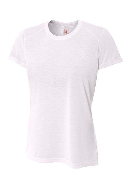 A4 Womens Spun Poly Tee A4