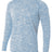 A4 Mens Long Sleeve Raglan Space Dye A4