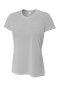 A4 Womens Spun Poly Tee A4