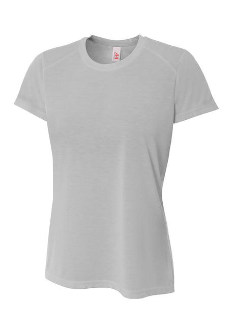 A4 Womens Spun Poly Tee A4