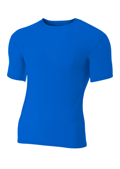 A4 Youth Short Sleeve Compression Crew