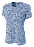 A4 Women's Space Dye Tech Tee A4