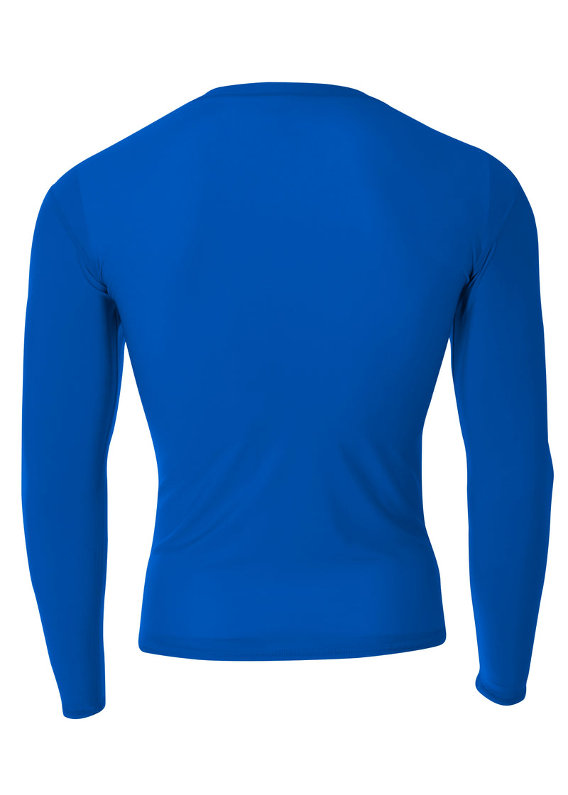 A4 Youth Long Sleeve Compression Crew