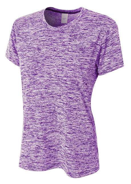 A4 Women's Space Dye Tech Tee A4