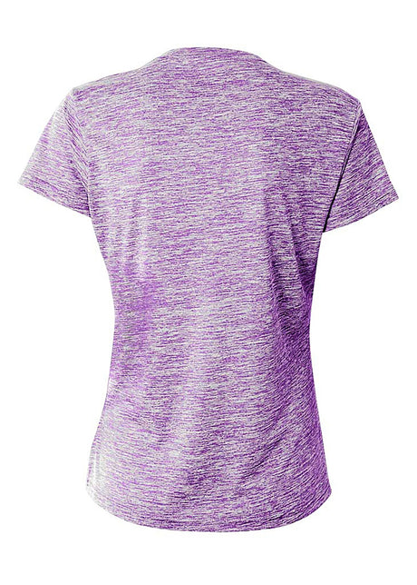 A4 Women's Space Dye Tech Tee A4