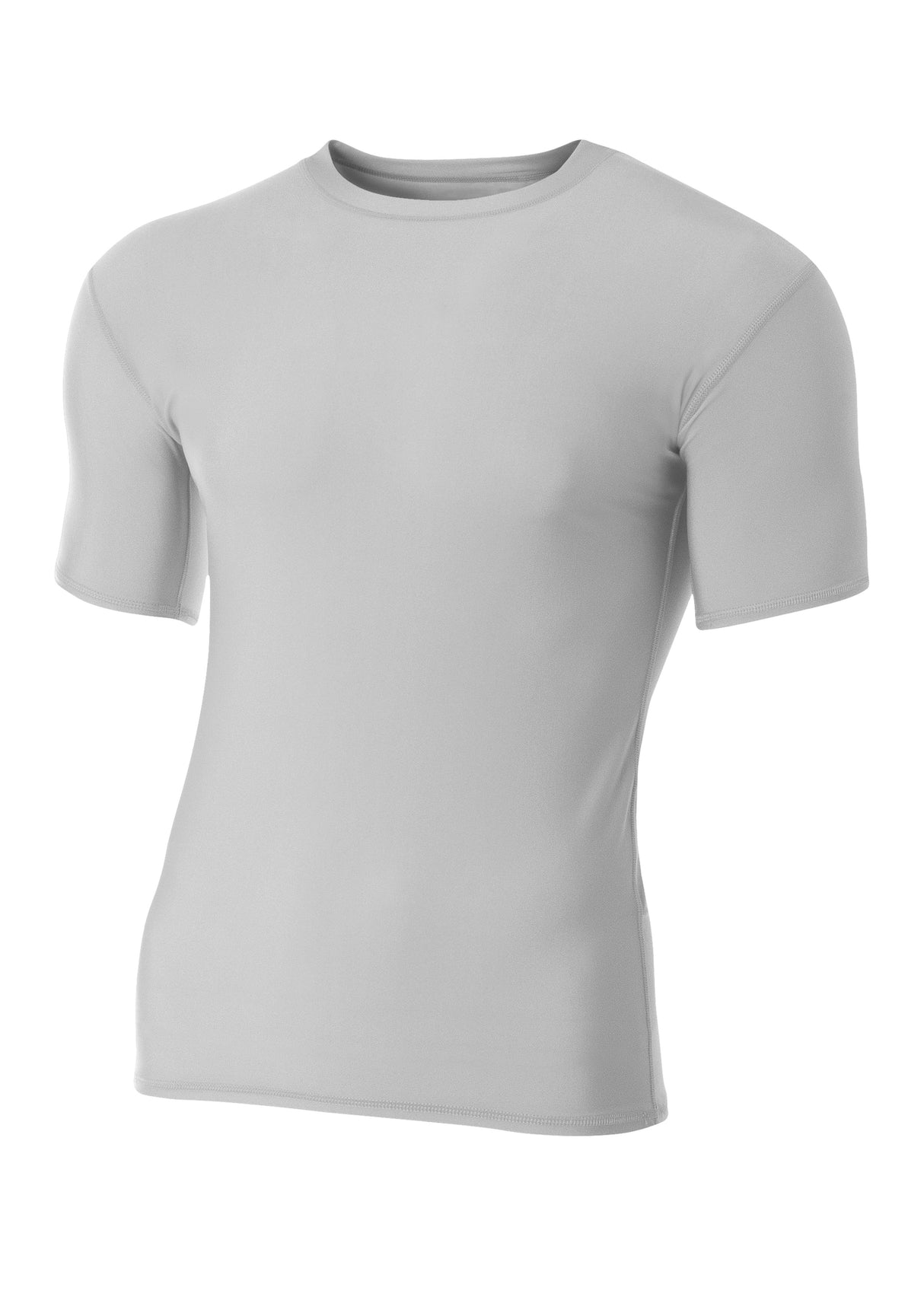 A4 Youth Short Sleeve Compression Crew A4