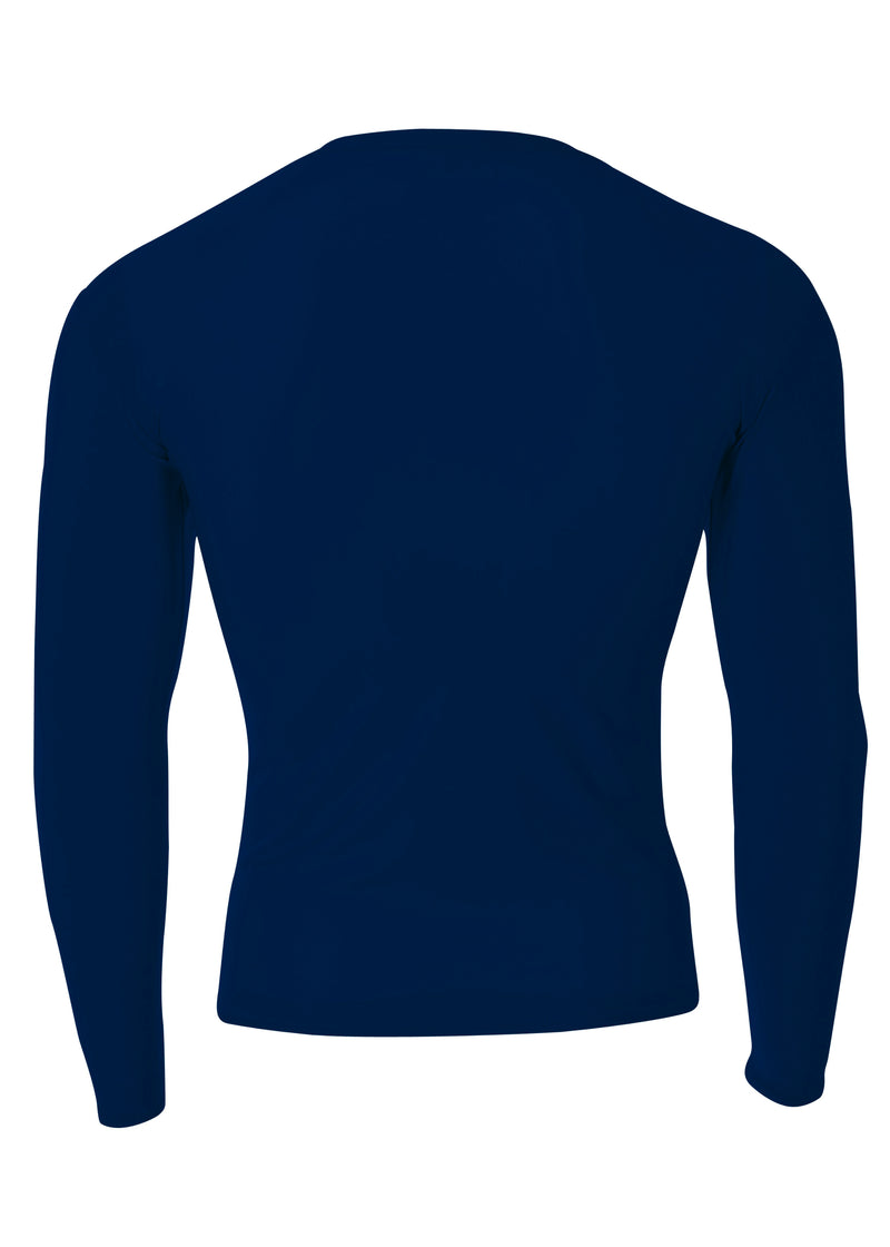 A4 Youth Long Sleeve Compression Crew