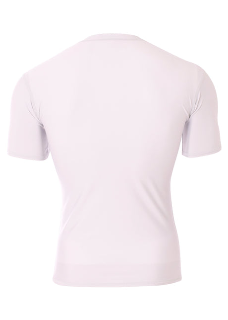 A4 Youth Short Sleeve Compression Crew A4