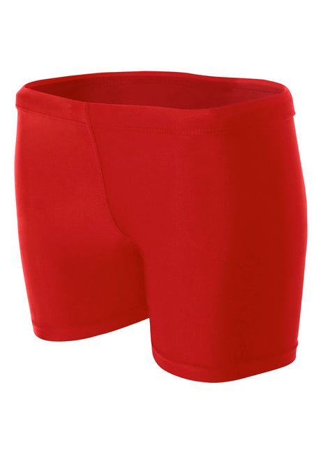 A4 Womens 4" Compression Short A4