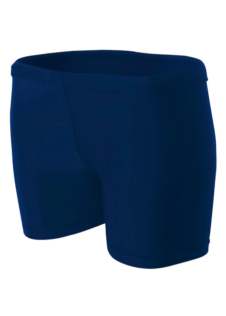 A4 Womens 4" Compression Short A4