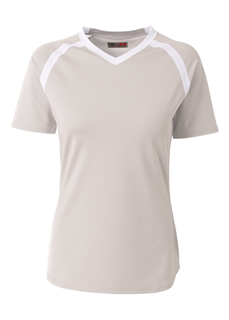 A4 Womens Ace Short Sleeve Volleyball Jersey