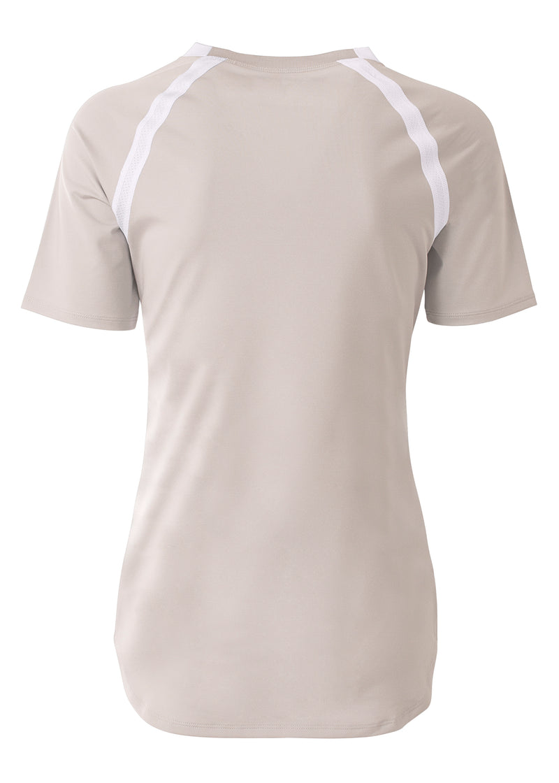 A4 Womens Ace Short Sleeve Volleyball Jersey