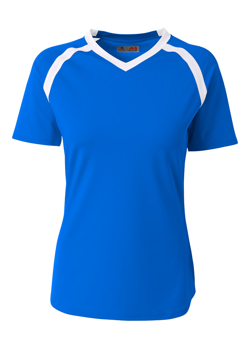 A4 Womens Ace Short Sleeve Volleyball Jersey