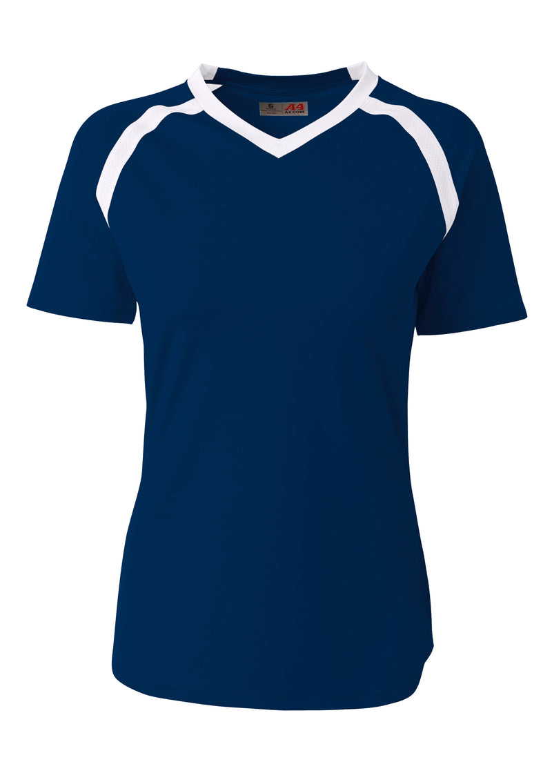 A4 Womens Ace Short Sleeve Volleyball Jersey