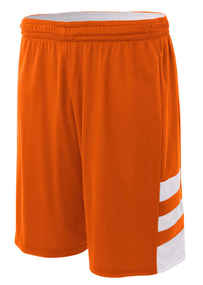 A4 Youth Reversible Speedway 8" Short