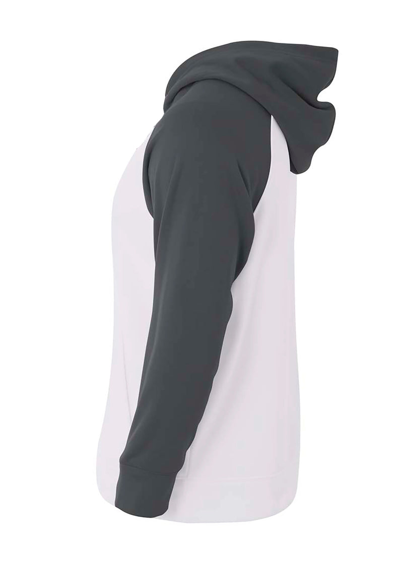 A4 Mens Color Block Tech Fleece Hoodie