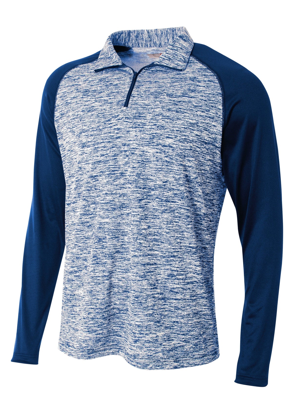 A4 Youth Quarter Zip Space Dye A4