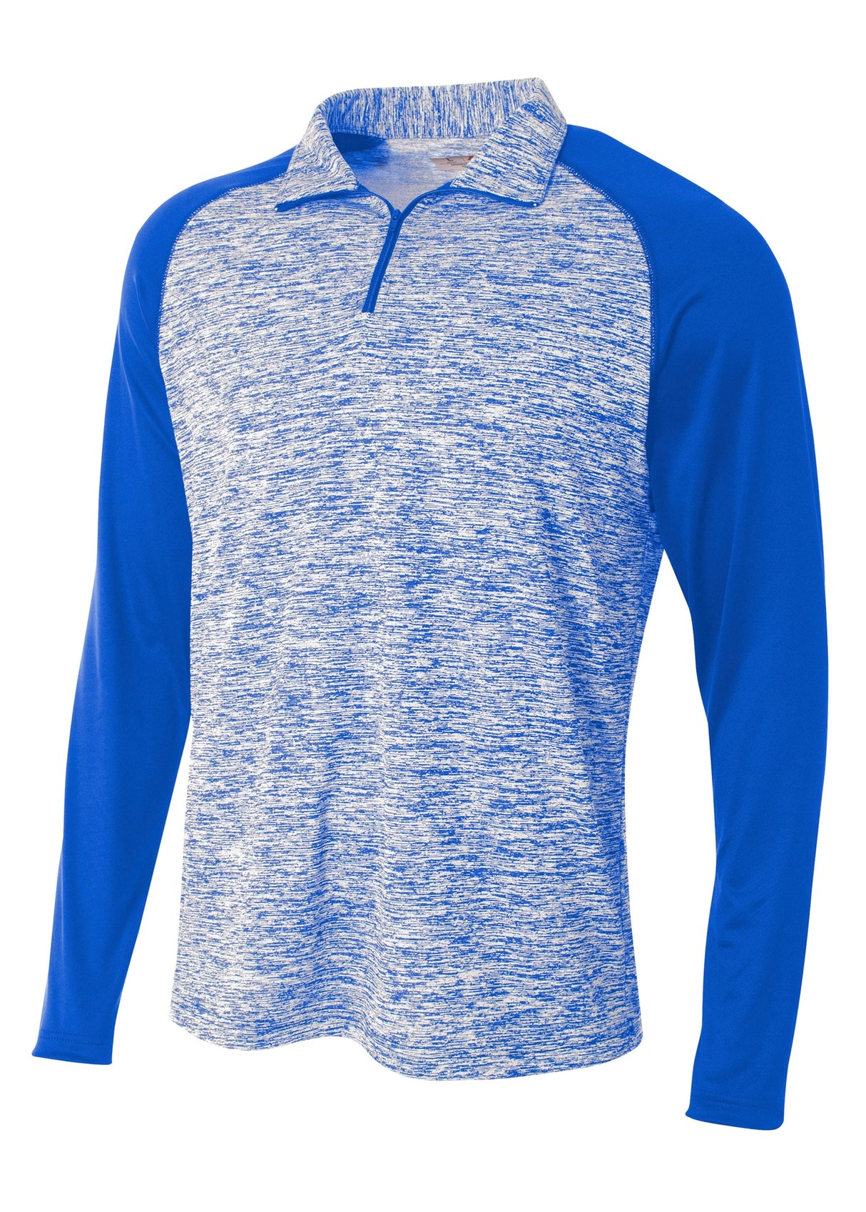 A4 Youth Quarter Zip Space Dye A4
