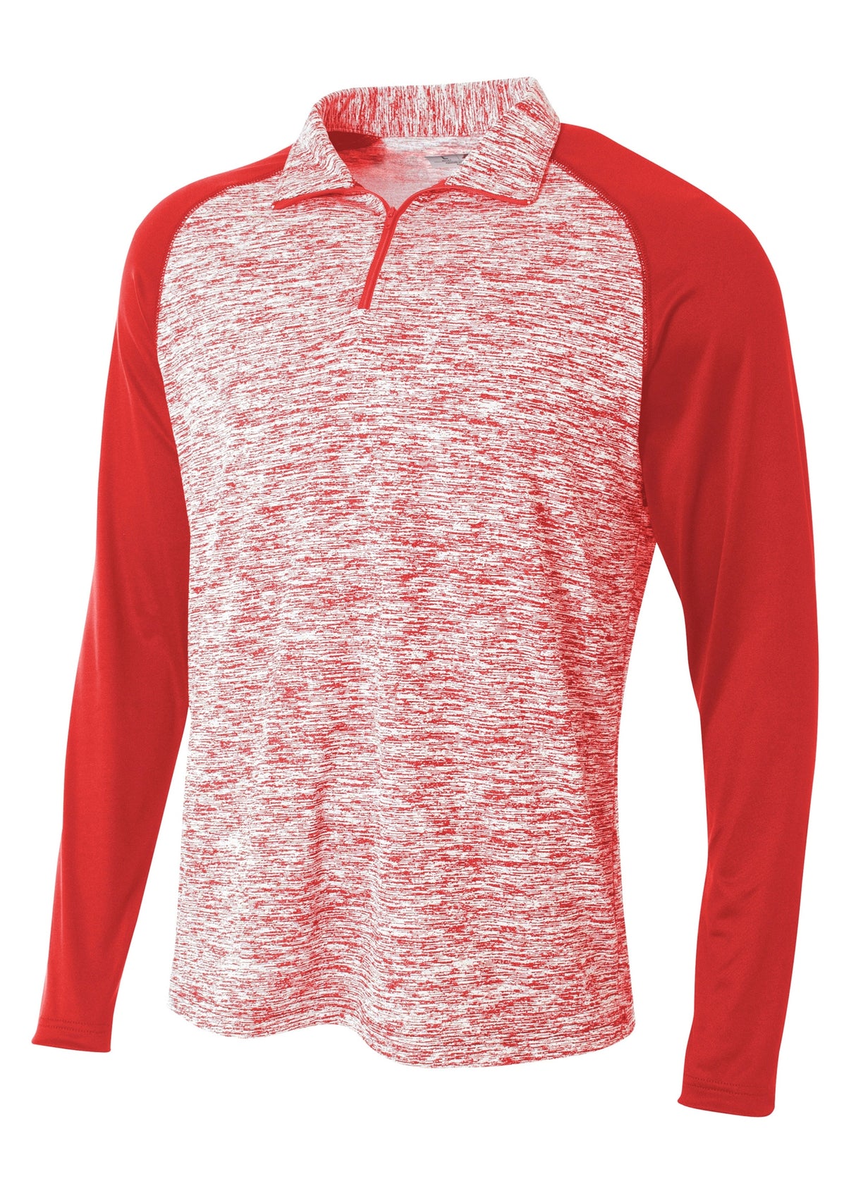 A4 Youth Quarter Zip Space Dye A4